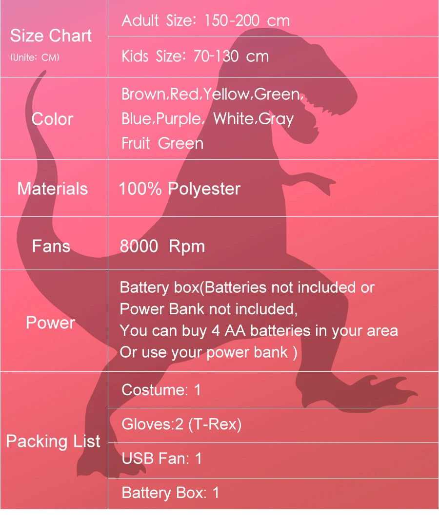 T-rex Costume