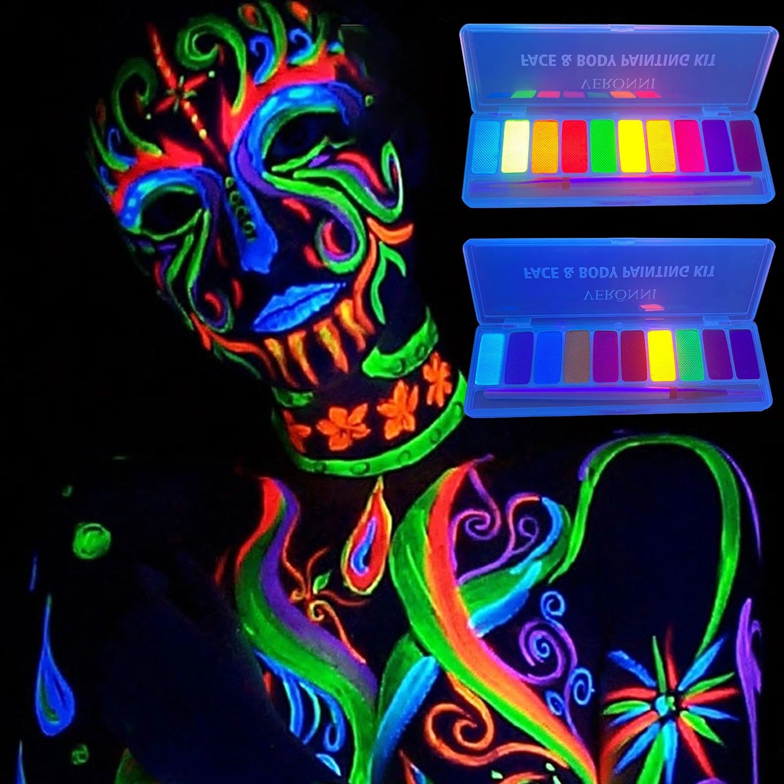 Glow Fluorescent Neon Oil