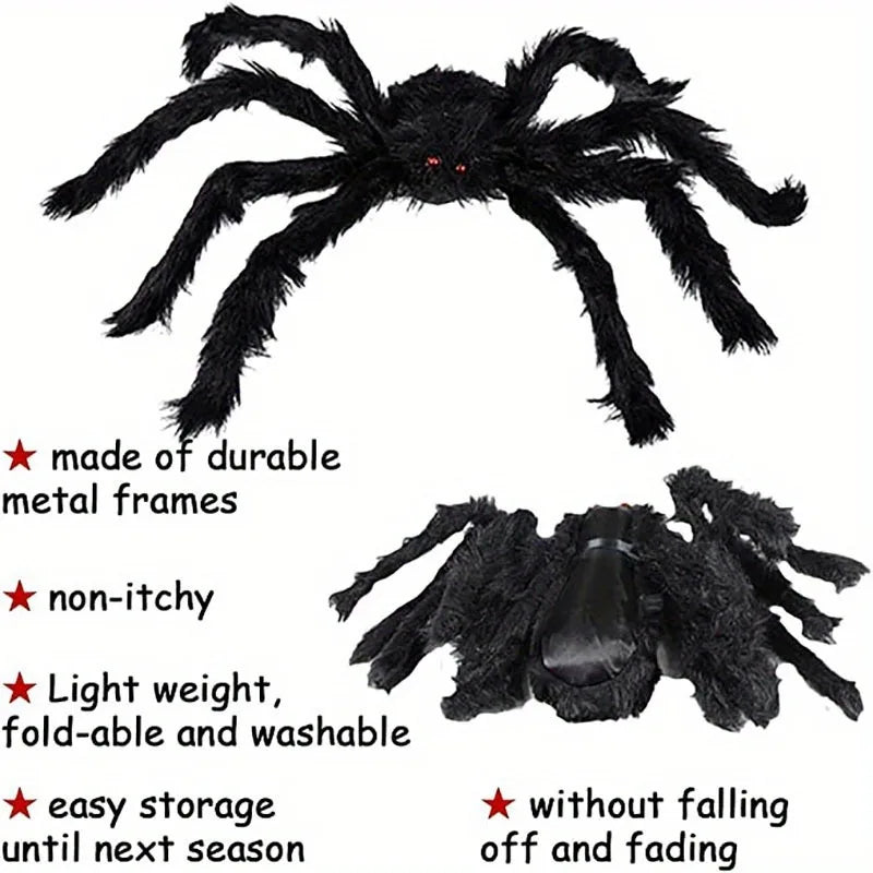 Halloween Giant Black Spider