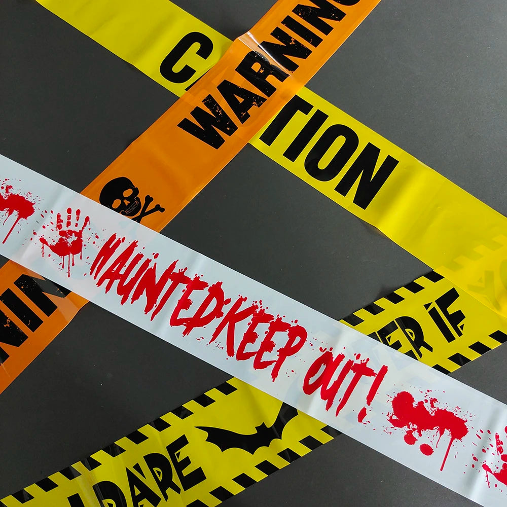 Halloween Warning Tape