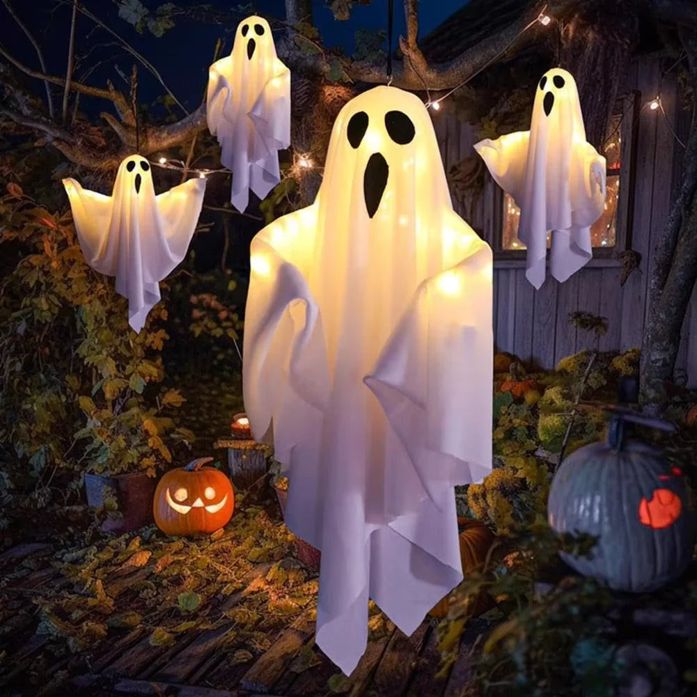 Glowing  LED White Ghost