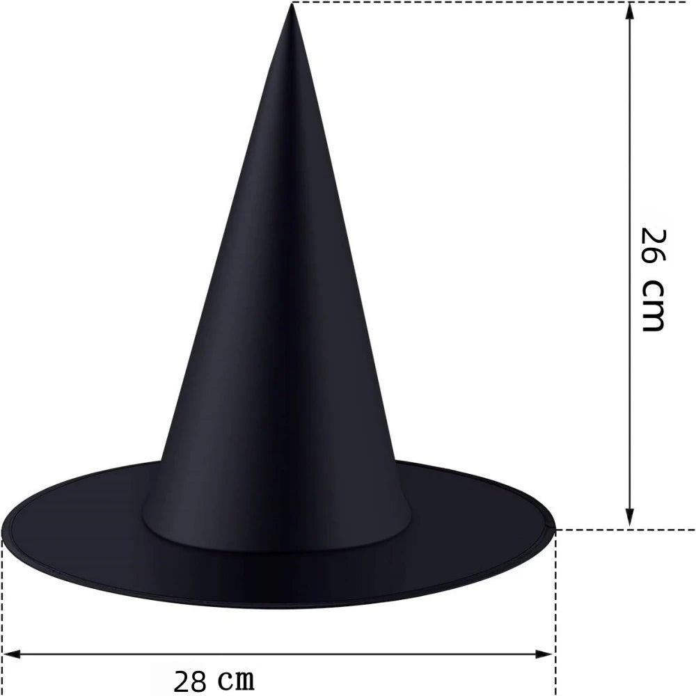 1Pcs Black Wizard Hat