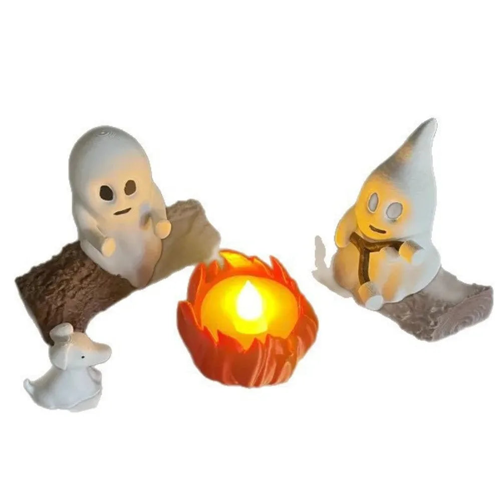 Ghost Campfire Decor