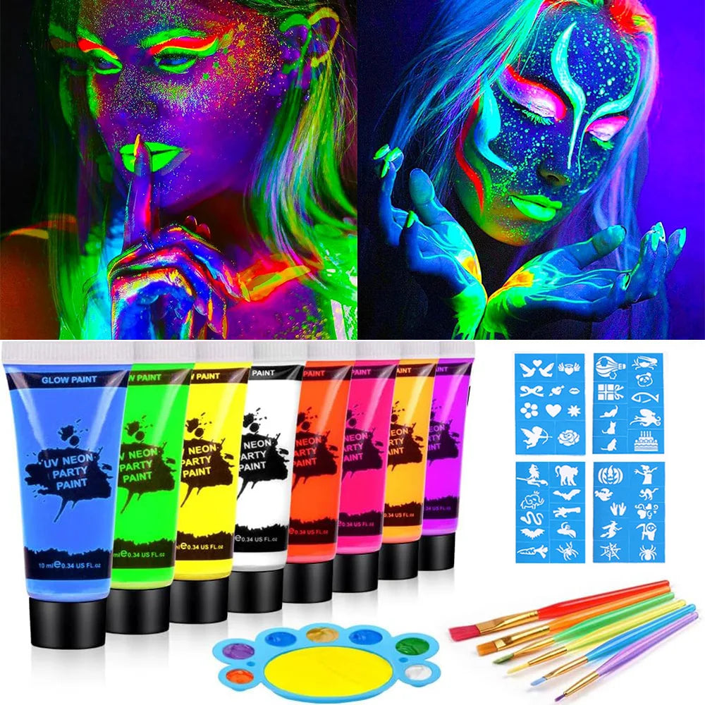 UV Neon Face Body Paint