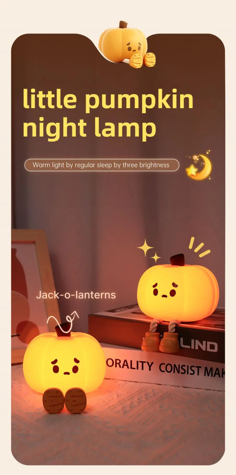 Cute Soft Silicone Safe Lamp