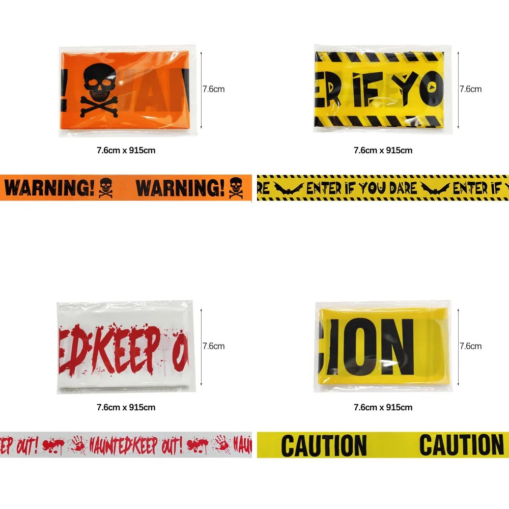 Halloween Warning Tape