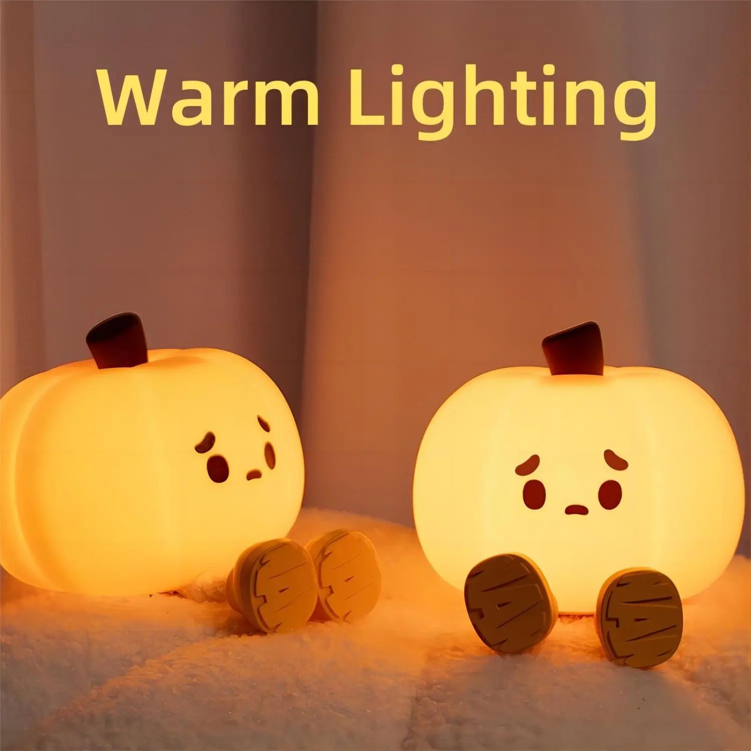 Cute Soft Silicone Safe Lamp
