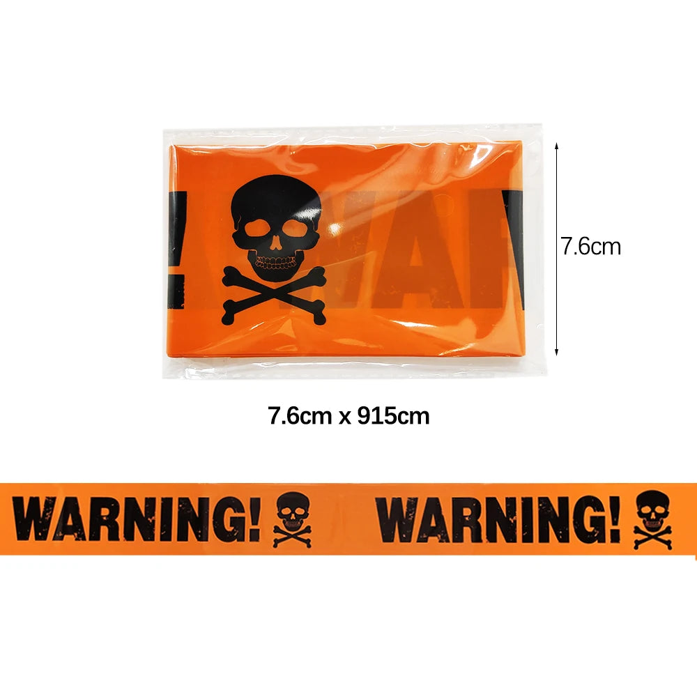 Halloween Warning Tape