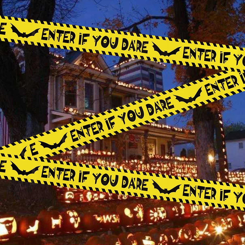 Halloween Warning Tape