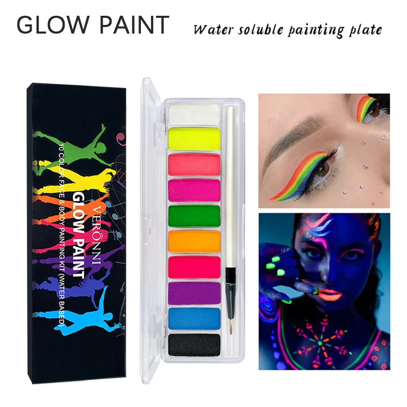 Glow Fluorescent Neon Oil
