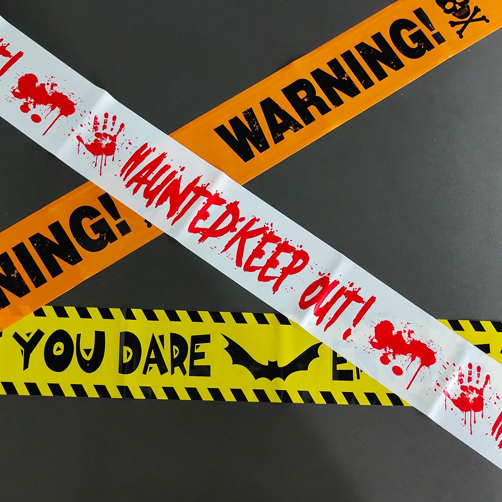 Halloween Warning Tape