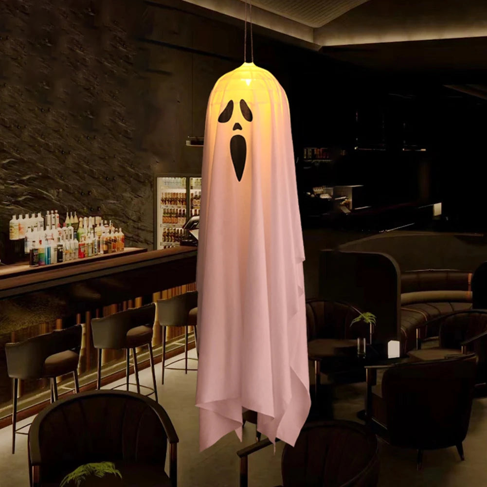 Glowing  LED White Ghost