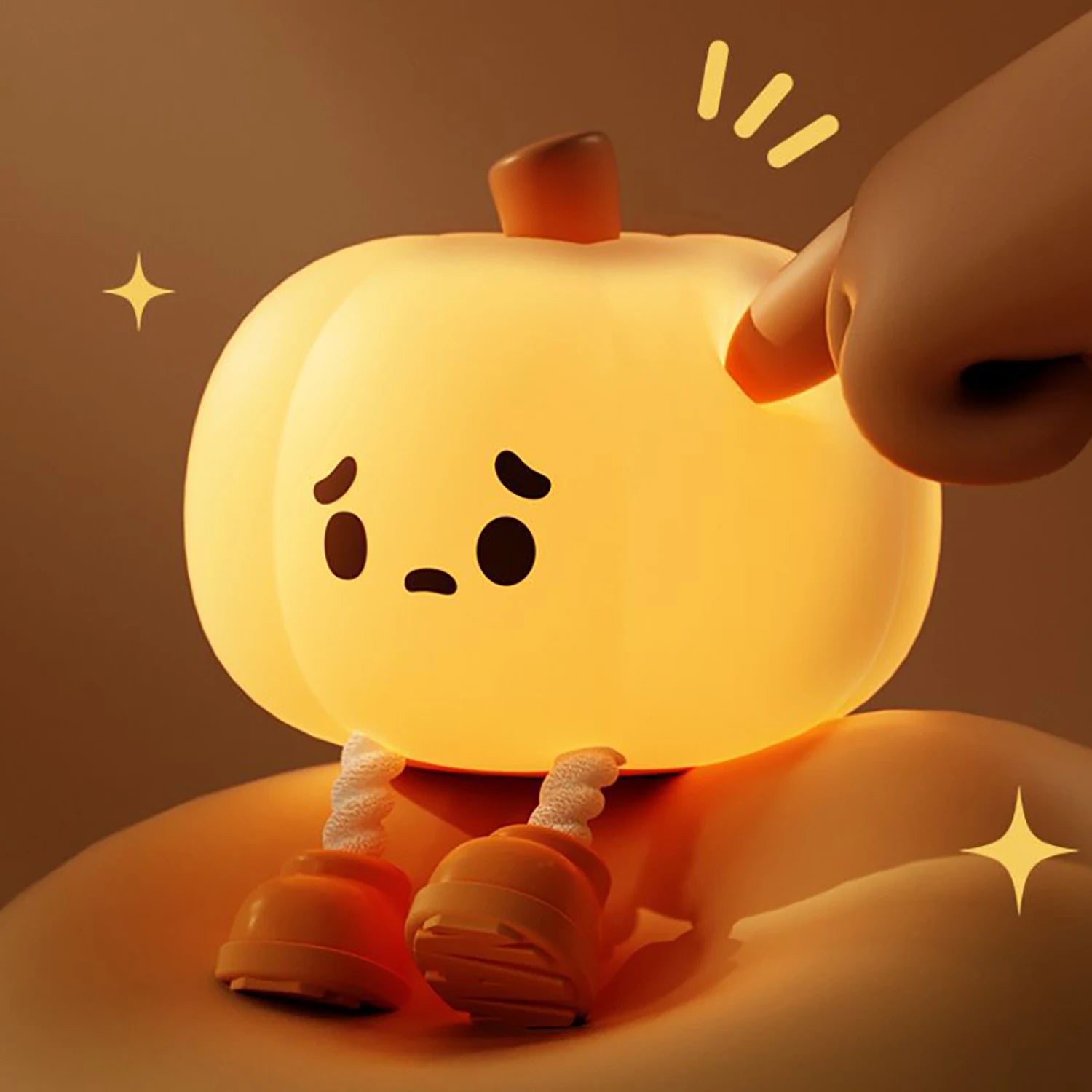 Cute Soft Silicone Safe Lamp