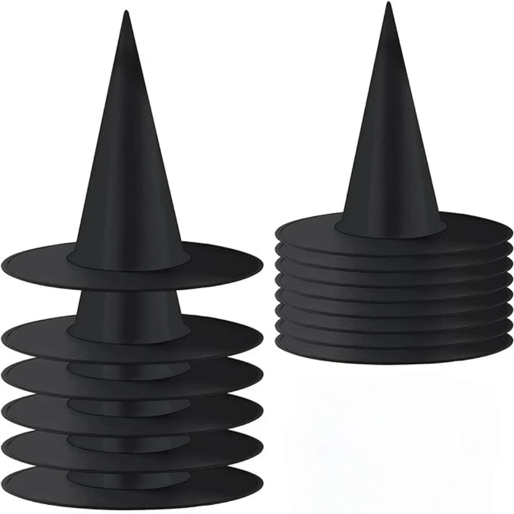 1Pcs Black Wizard Hat