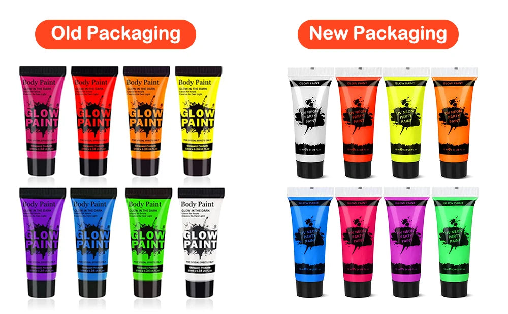 UV Neon Face Body Paint