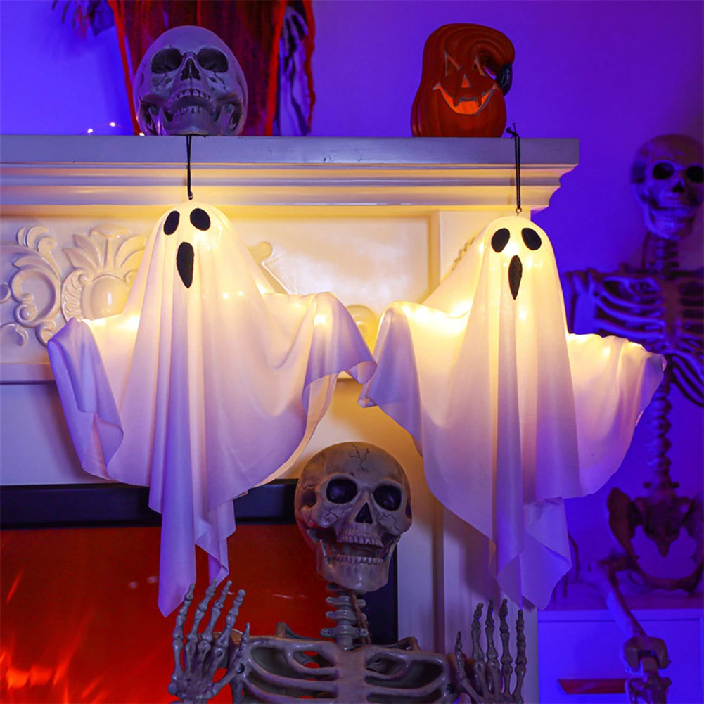 Glowing  LED White Ghost