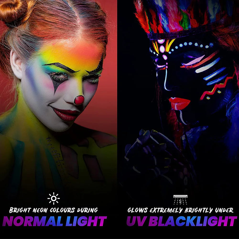 UV Neon Face Body Paint