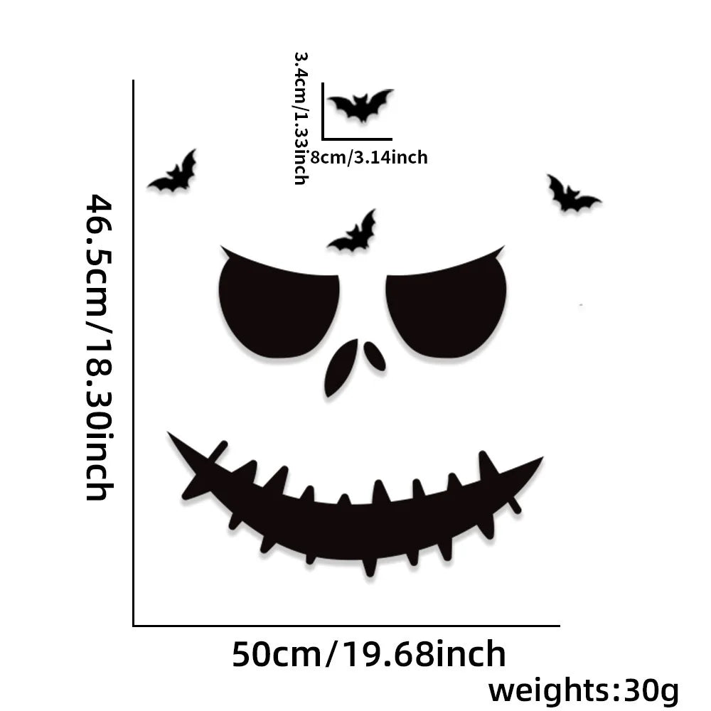 Evil Stickers for Doors and Windows