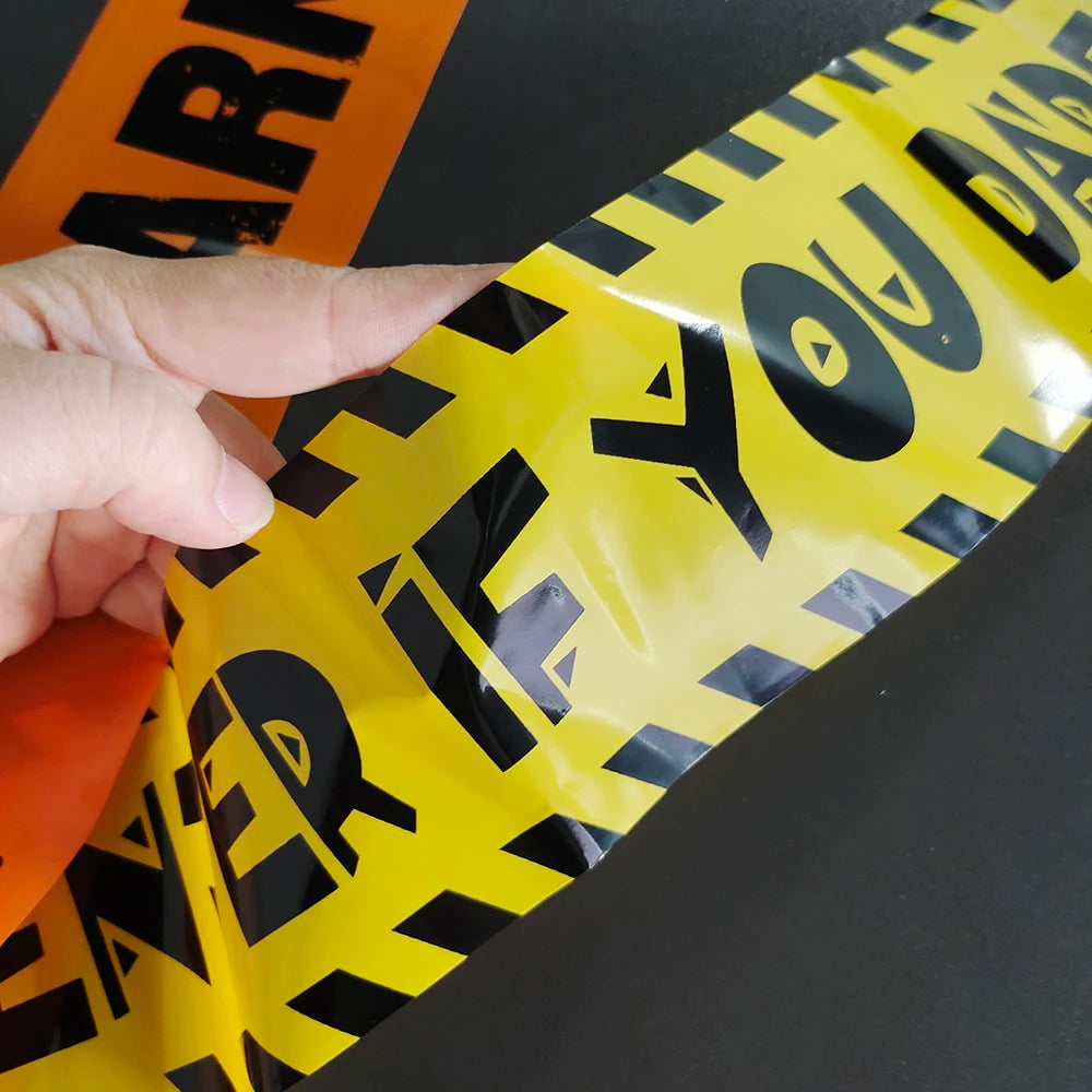 Halloween Warning Tape