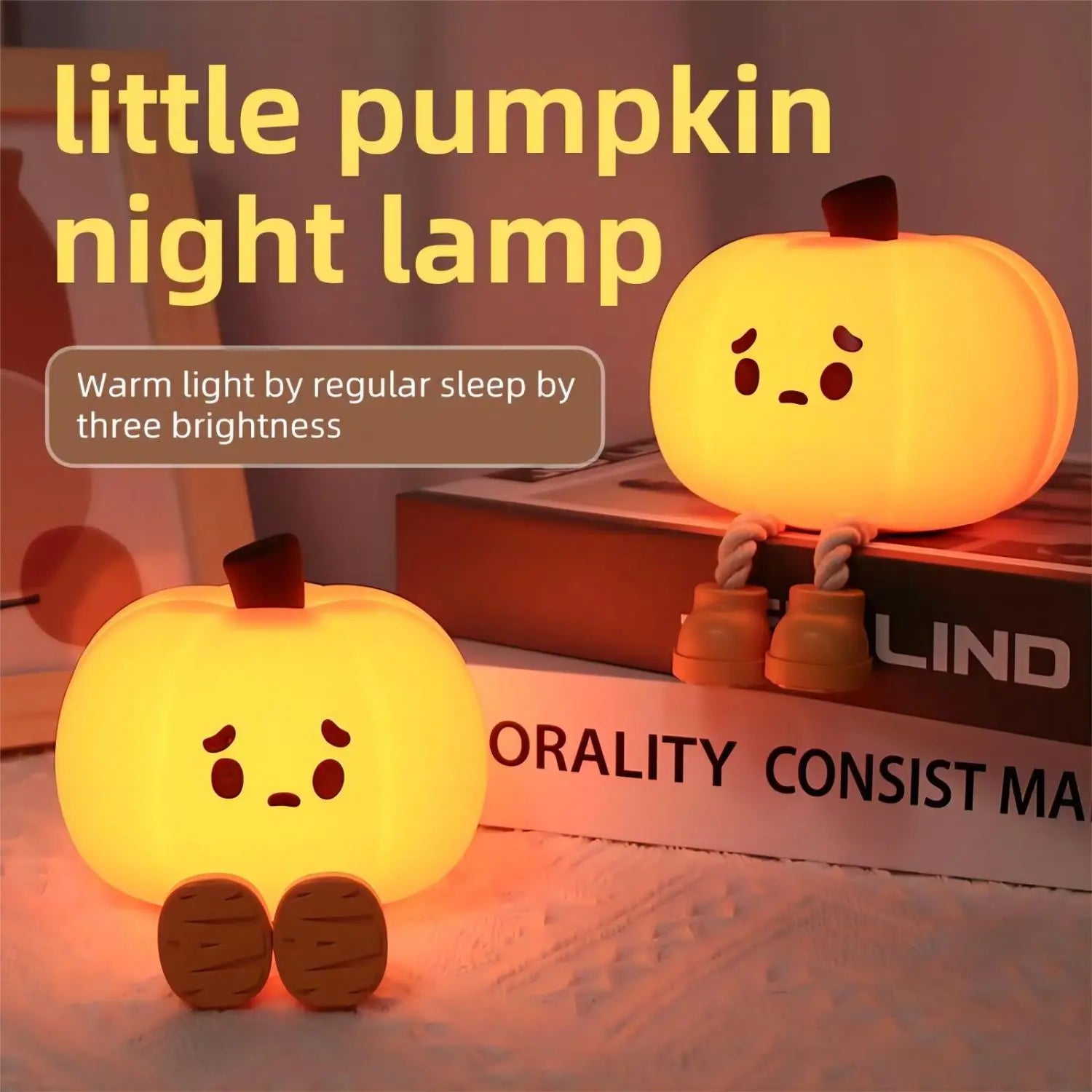 Cute Soft Silicone Safe Lamp