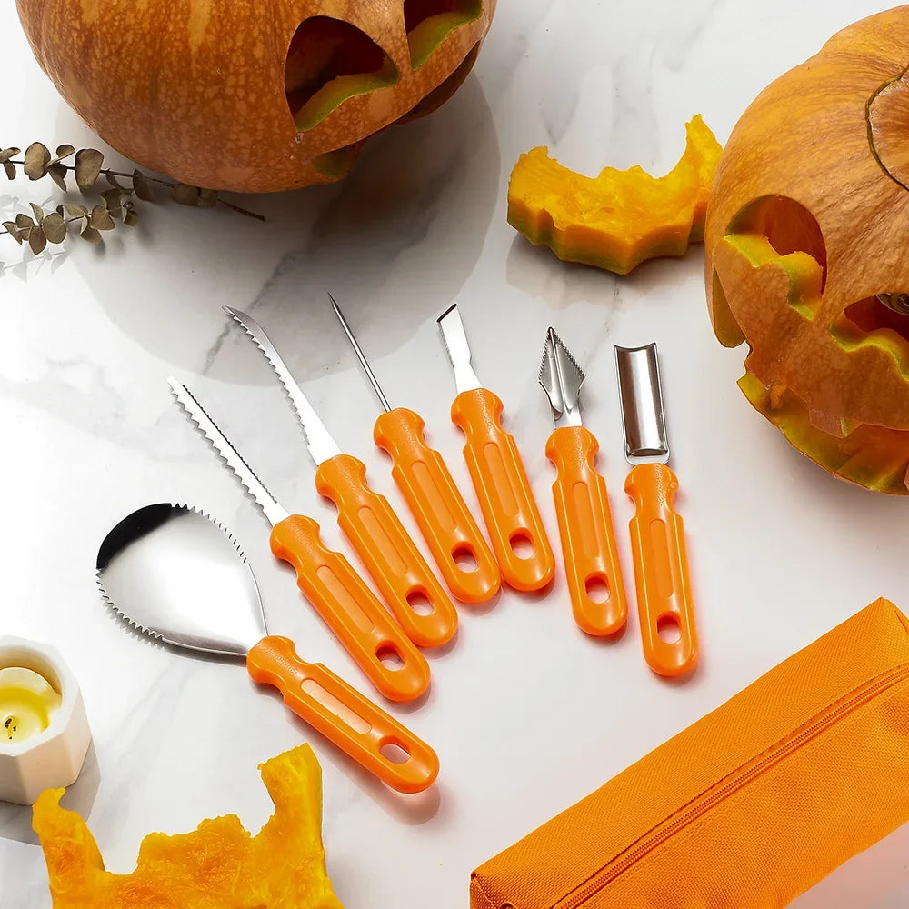 7pcs Pumpkin Carving Kit