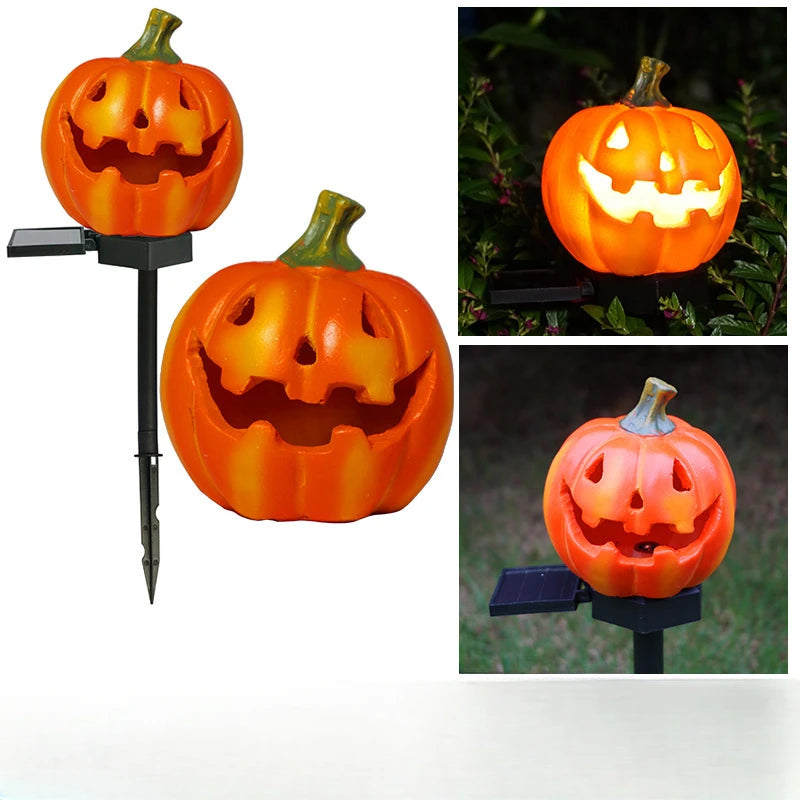 Crow on Skull Garden light