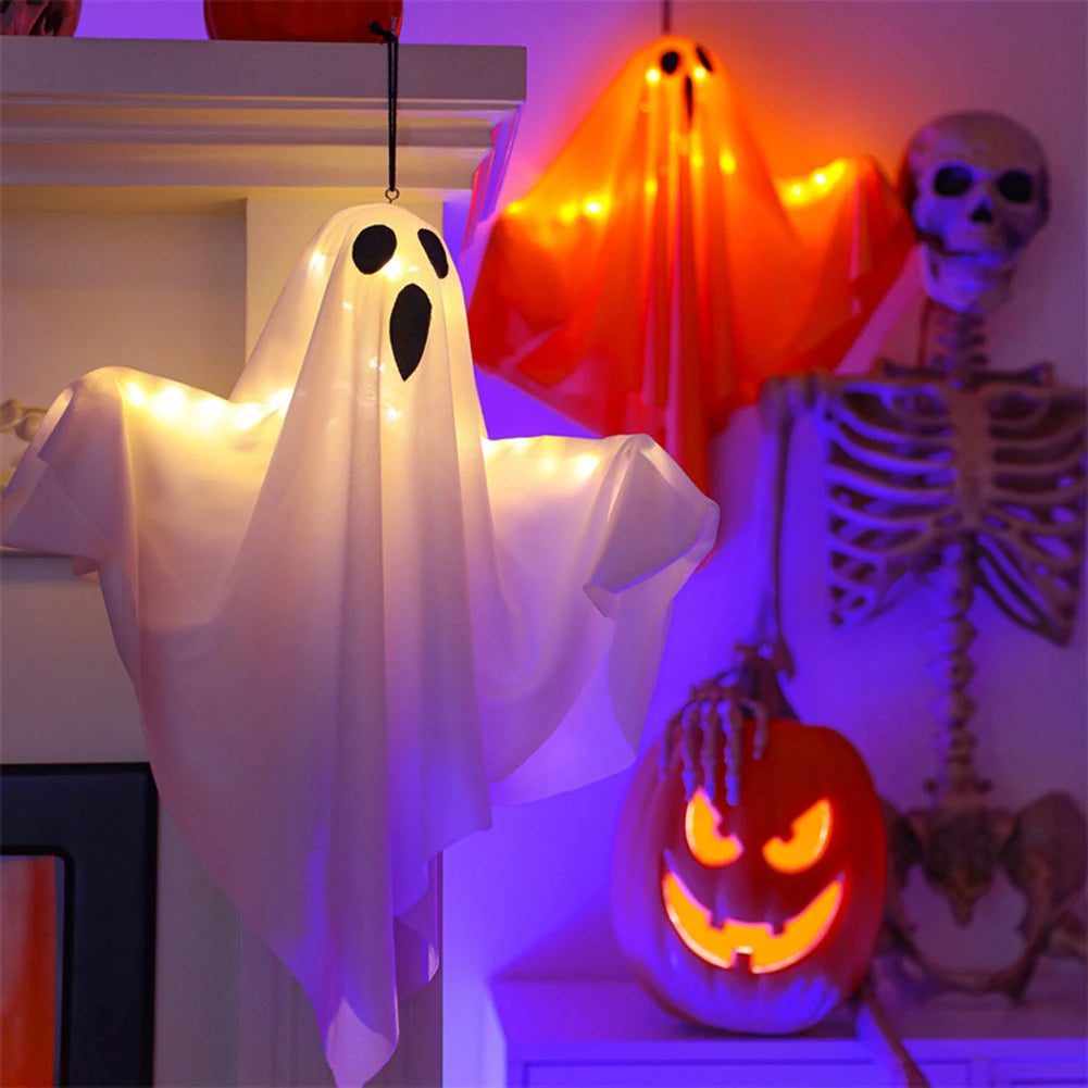 Glowing  LED White Ghost
