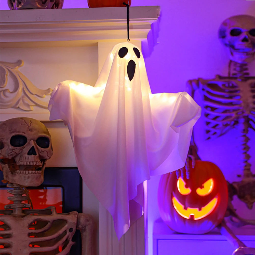 Glowing  LED White Ghost