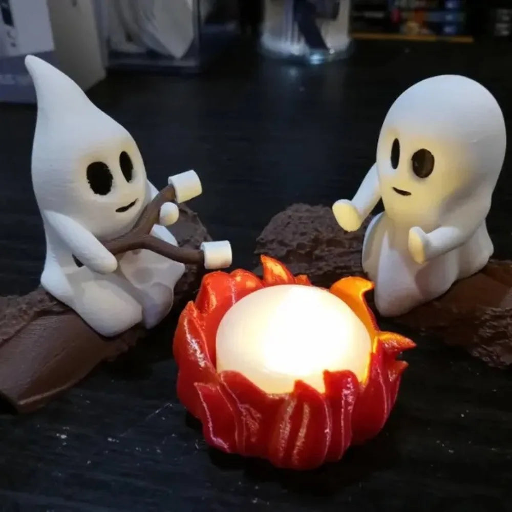 Ghost Campfire Decor