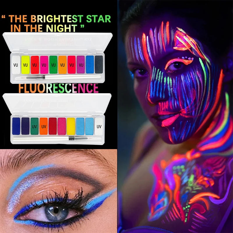 Glow Fluorescent Neon Oil