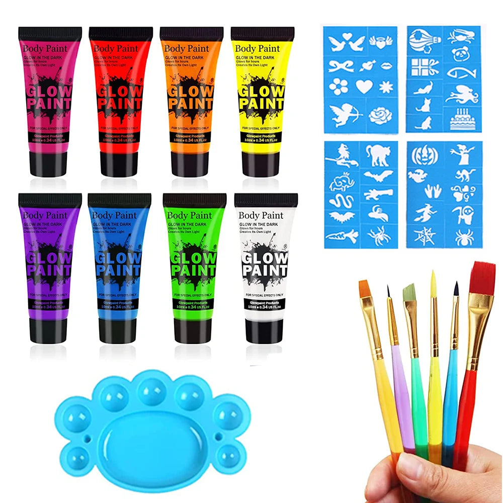UV Neon Face Body Paint