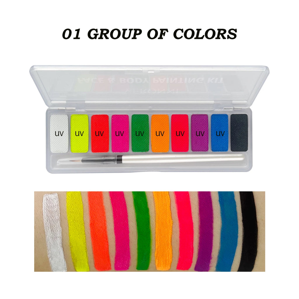 Glow Fluorescent Neon Oil