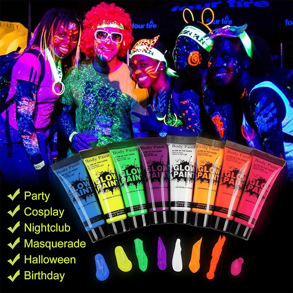 UV Neon Face Body Paint