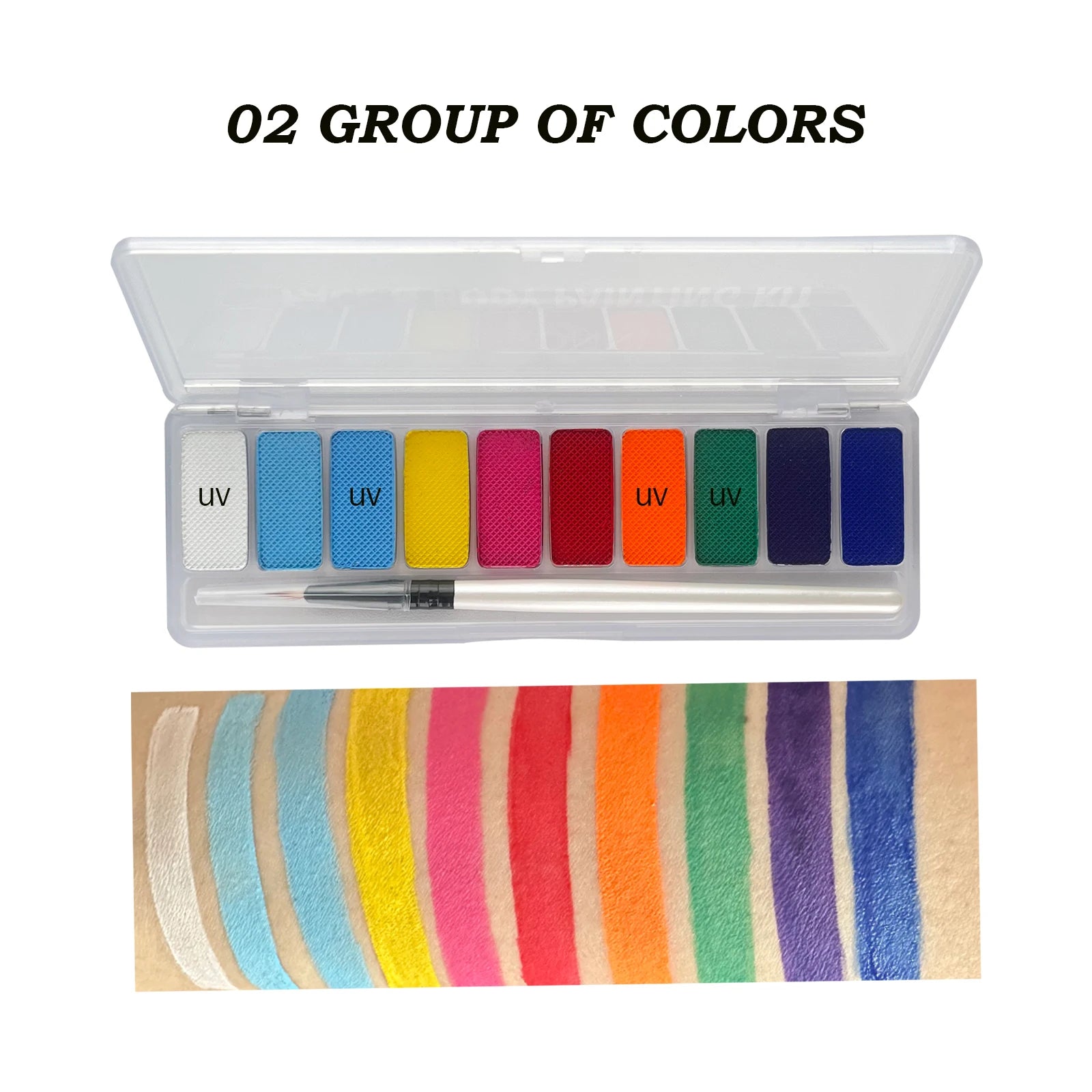 Glow Fluorescent Neon Oil
