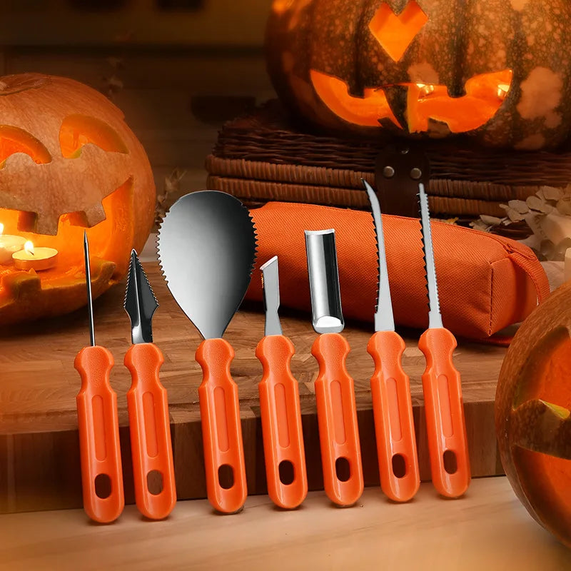 7pcs Pumpkin Carving Kit