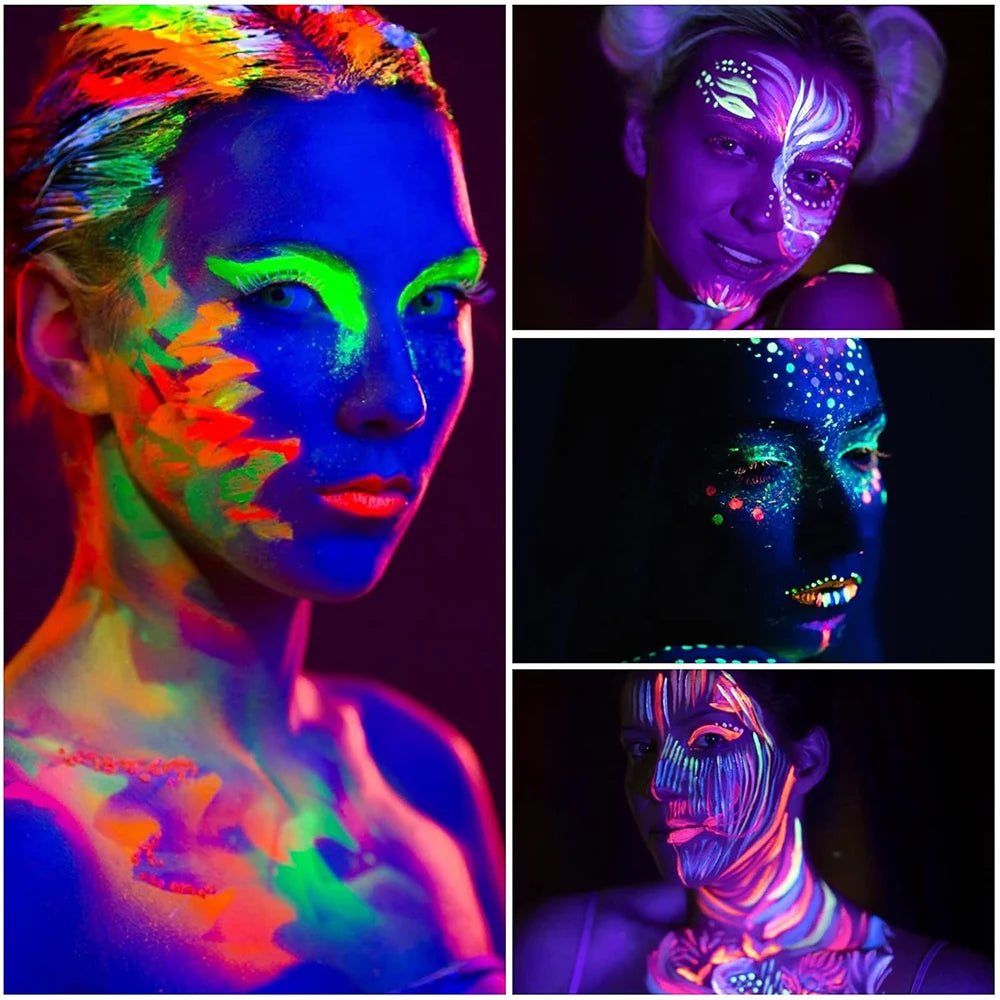 UV Neon Face Body Paint
