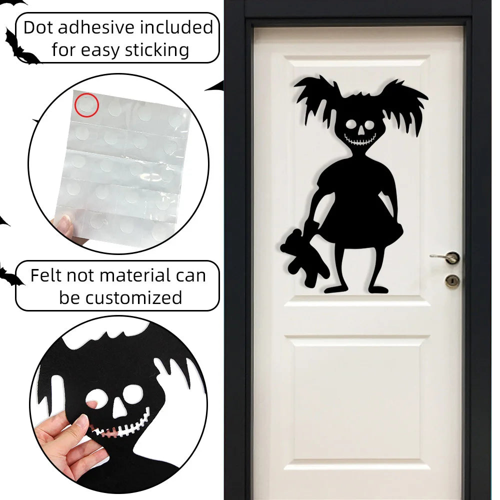 Evil Stickers for Doors and Windows