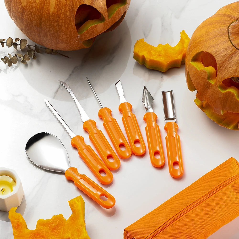 7pcs Pumpkin Carving Kit