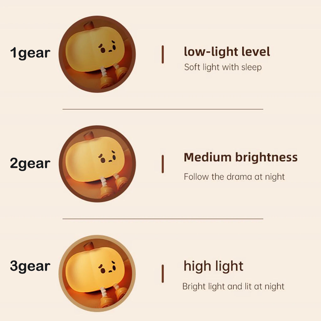 Cute Soft Silicone Safe Lamp