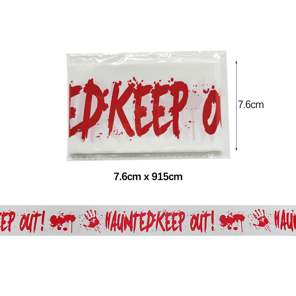 Halloween Warning Tape