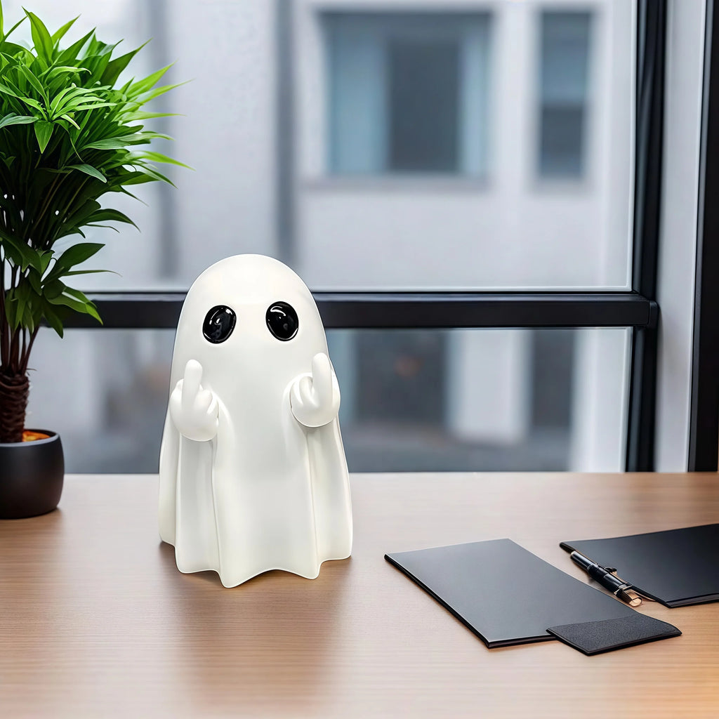 Middle Finger Cute Ghost