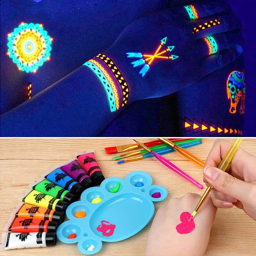 UV Neon Face Body Paint